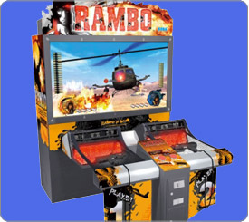 Rambo arcade game rental