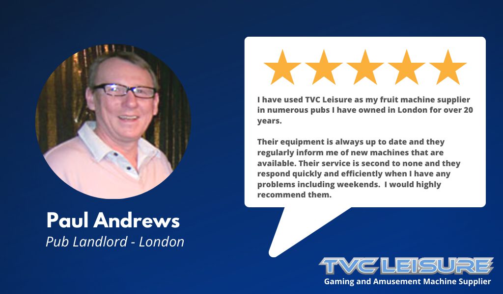 Fruit Machine Supplier London